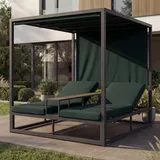 MCW Lounge-Gartenliege 196 x 165 x 196 cm Dunkelgrau