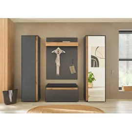 INOSIGN GIRON/CiTY Garderobe 170x40x200 grau