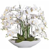 Creativ green Kunstpflanze Orchidee, Creativ green, Höhe 70 cm weiß