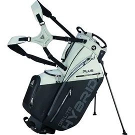 Big MAX Dri Lite Hybrid Standbag grau/schwarz/rot
