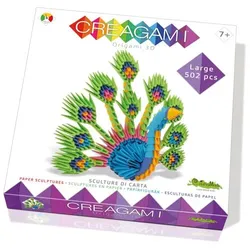 Creagami Origami 3D Pfau 502 Teile