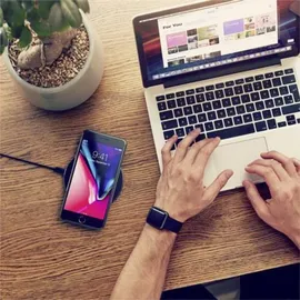 Satechi Wireless Qi Charging Pad space gray