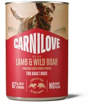 CARNILOVE Lamm & Wildschwein Nassfutter 12 x 400 g