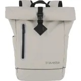 Travelite BASICS Roll-Up Rucksack Plane Elfenbein 096314-30 - Beige