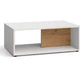Feldmann-Wohnen Oviedo Weiß Eiche 110 x 41 x 60 cm