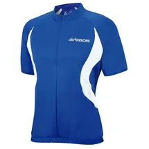 Airtracks Herren Fahrradtrikot Kurzarm Team Radtrikot Jersey Bike Radler Shirt Atmungsaktiv Schnelltrocknend Reflektierend Größen XS S M XL XXL XXXL XXXXL - blau - M - M