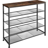 Tectake tectake® Schuhregal, Sheffield 100x30,5x93cm