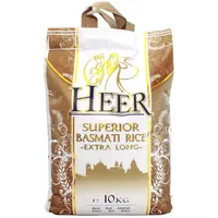 Heer 10kg Superior Basmati Reis Extra Langkorn Duftreis Indisch Long Grain Rice