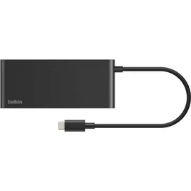 Belkin CONNECT USB-C 8-in-1 Hub Dual USB-C Ports schw.INC024hqBK