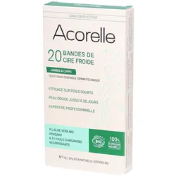 Acorelle Kaltwachsstreifen Körper 20 Stck. Streifen 1 St Unisex