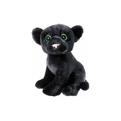 Heunec Kuscheltier Panther , schwarz , 100% Polyester , Maße (cm): B: 35 H: 35