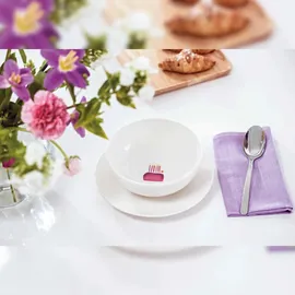 Villeroy & Boch With Love Müslischale ø 16,9 cm Happy Birthday 4er Set