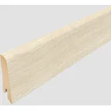 Egger Sockelleiste L628 passend zu Fußboden Halifax Eiche creme 60x17x2400 mm)