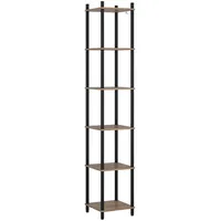 Vicco Eckregal 30 x 30 x 163,5 cm Goldkraft Eiche/Anthrazit