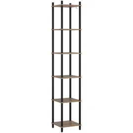 Vicco Eckregal 30 x 30 x 163,5 cm Goldkraft Eiche/Anthrazit