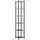 Vicco Eckregal 30 x 30 x 163,5 cm Goldkraft Eiche/Anthrazit