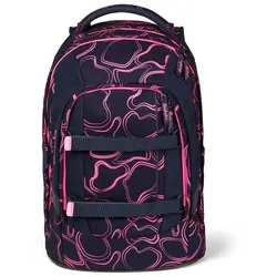 Satch pack Schulrucksack 45 cm pink blue neon