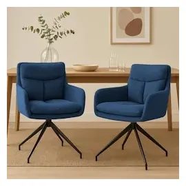 CLP 2er Set Somers Stoff, blau