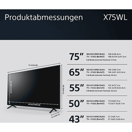 Sony BRAVIA KD-43X75WL 43" LED 4K UHD HDR