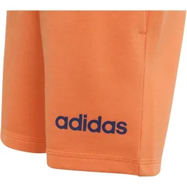 adidas Essentials T-Shirt - Shorts Set LK LIN T-SET KE0860 - dark blue/dusky orange 104