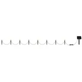 GLOBO Lichterkette 36352-20 Solar RGBW, IP44, 20-flammig