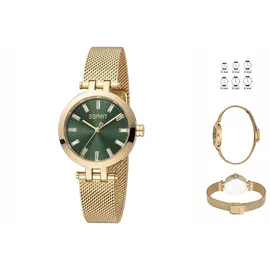 Esprit Uhr ES1L331M0085 Damen Armbanduhr Gold