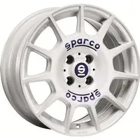 Sparco Terra 7 x 16 5 x 112 ET35 Weiß/Blau