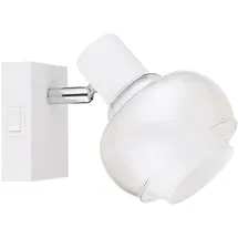 GLOBO Wandleuchte 1 Weiß