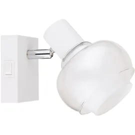 GLOBO Wandleuchte 1 Weiß