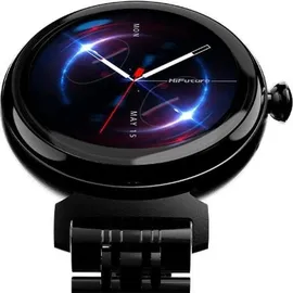 HiFuture Future Aura BT 40 mm Edelstahlgehäuse schwarz Edelstahlarmband schwarz One Size