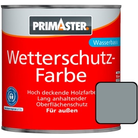 Primaster Wetterschutzfarbe 750 ml silbergrau