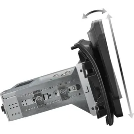 Apple ZENEC Z-E3771 1-DIN DAB+ Autoradio kompatibel mit Fiat Ducato III Citröen Jumpber II