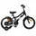 vidaXL Kinderfahrrad 12 Zoll schwarz
