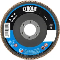 TYROLIT Fächerscheibe Premium, 2in1 27A für Stahl/Inox - 115