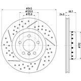 Hella 8DD 355 120-841 Bremsscheibe