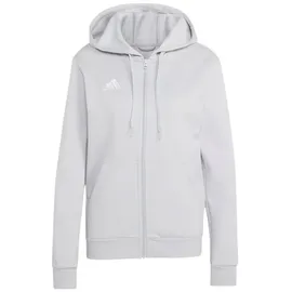 adidas Entrada 26 Kapuzenjacke Damen - team light grey/white - M