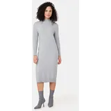 Gerry Weber Maxikleid Strick Grau 40