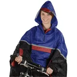 FISCHER Regenponcho Deluxe blau Einheitsgröße