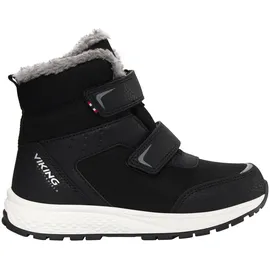 Viking Unisex Kinder Equip Warm Wp 2v Snow Boot, Black Grey, 31 EU