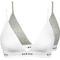 NUR DIE Damen Soft-BH Sportiv 2er Pack