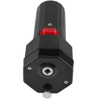 Niemals verwendet] Schwarzer Grillmotor, Kunststoff-Grillmotor mit Grillschneckenmotor mit variabler Drehzahl