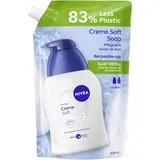 NIVEA Creme Soft Pflegeseife Nachfüllbeutel 500 ml