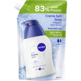 NIVEA Creme Soft Pflegeseife Nachfüllbeutel 500 ml