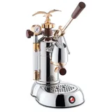 La Pavoni Expo 2015 gold-chrom mit Holzgriffen