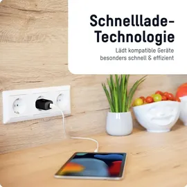 Ansmann USB Ladegerät 18 W mit Power Delivery & Quick Charge 3.0 schwarz