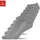 SNOCKS Sneakersocken 6 Paare Grau L