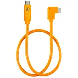 Tether Tools TetherPro Right Angle USB-C Pigtail 0,5m orange
