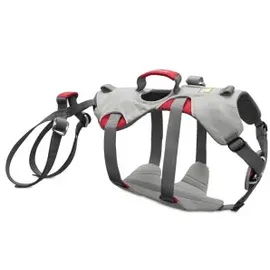 Ruffwear Doubleback Harness Hundegeschirr (Größe S (56-69cm), grau)