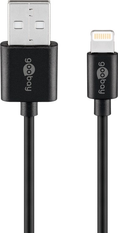 Goobay Lade- und Synchronisationskabel (1 m, USB 2.0), USB Kabel