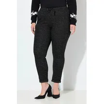 MIAMODA Schlupfhose Tapered Fit Schwarz 44